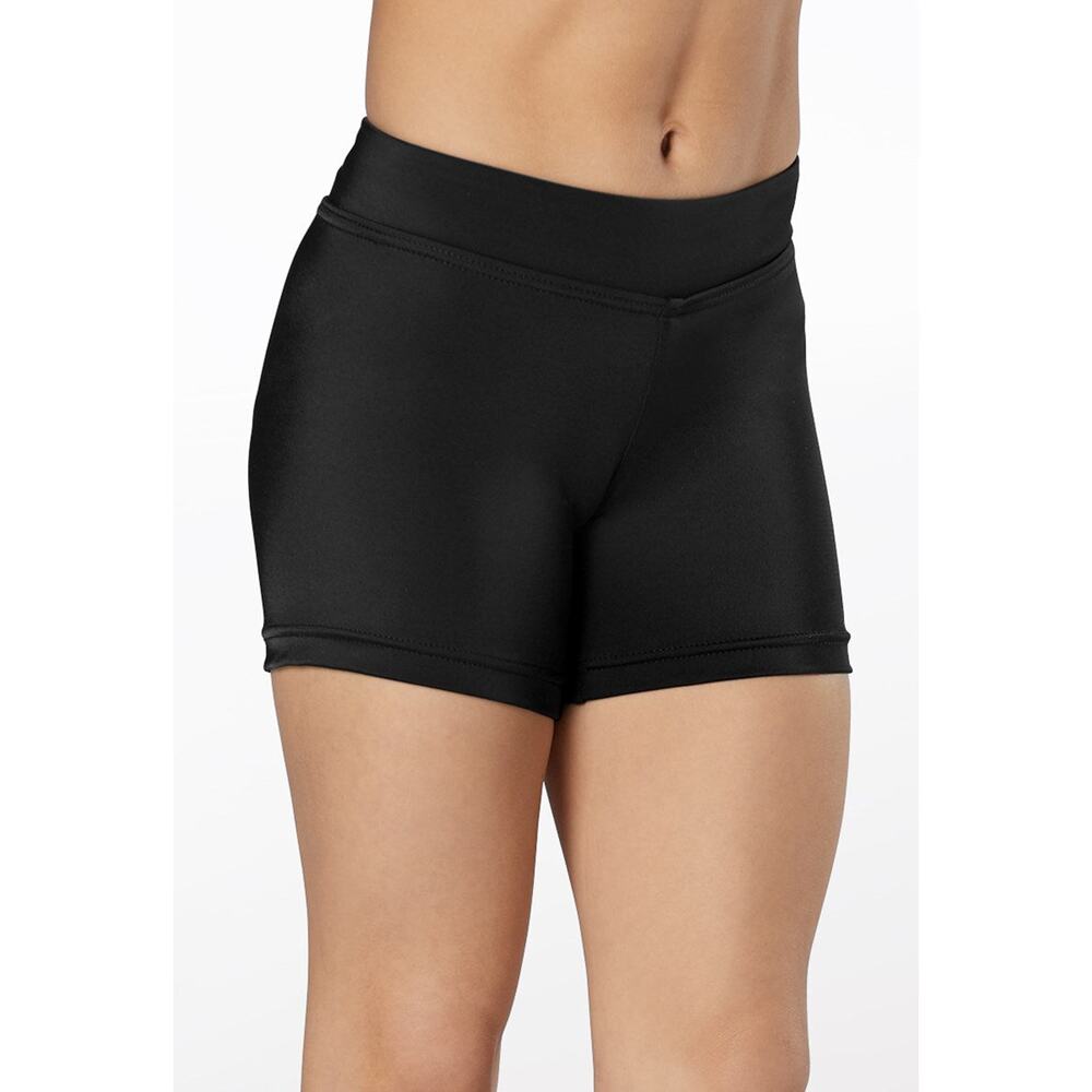Dance Shorts Weissmans MT12470 Small Adult Black Jazz Gymnastics